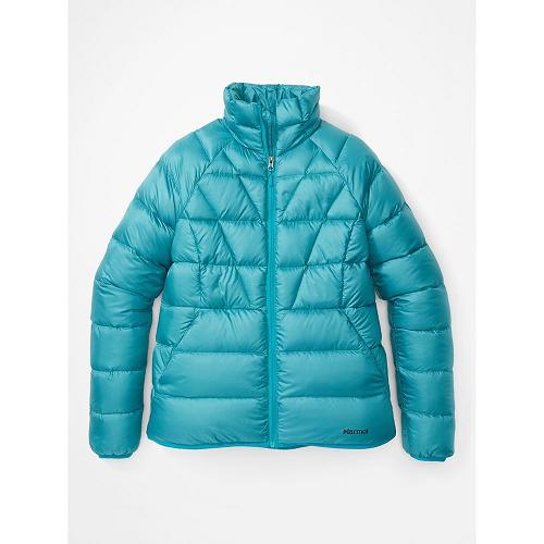 Marmot Hype Jackets - Womens Down Jacket Blue CA7198430 Canada